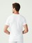 Erkek Beyaz Yuvarlak Yaka Kısa Kol Atlet 2 LI-80197 3
