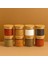 8'li 70*100MM Borosilikat Cam Baharatlık Seti - Sızdırmaz Silikonlu Bambu Kapak - 300 ml (X8) 2