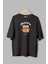 %100 Pamuk Oversize Tshirt Teddy Bear Born To Be Different T-Shirt Bisiklet Yaka Siyah Tişört T1094 1