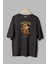 Teddy Bear Don't Cry Baskılı Yarı Oversize T-Shirt 1116 2