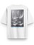 Beyaz Oversize Tshirt Busy Sırt Baskılı T-Shirt Oversize Yazılı Unisex Tişört 1200 1