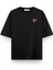 Love Bomb Baskılı Yarı Oversize T-Shirt 1203 1