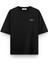 Open Your Eyes Sırt Baskılı Yarı Oversize Siyah Tshirt 1394 2