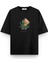 Teddy Bear Stay High Baskılı Yarı Oversize T-Shirt 1069 1