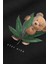 Teddy Bear Stay High Baskılı Yarı Oversize T-Shirt 1069 2