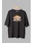 Teddy Bear Sacred Kutsal Melek Baskılı Yarı Oversize T-Shirt 1096 1