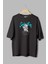Teddy Bear Sacrifice Baskılı Yarı Oversize T-Shirt 1097 1