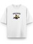 %100 Pamuk Oversize Tshirt Daffy Duck Not My Problem T-Shirt Bisiklet Yaka Beyaz Tişört T1164 1