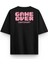 Game Over Sırt Baskılı Yarı Oversize T-Shirt 1199 1
