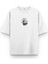 Poker As Zar Baskılı Yarı Oversize T-Shirt 1143 1