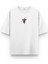 Beyaz Oversize Tshirt Spiderman Baskılı Oversize Yazılı Unisex Tişört 1327 1