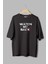 Watch My Back Melek Sırt Baskılı Yarı Oversize T-Shirt 1052 3