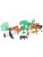Hayvan Seti - 12 Parça Vahşi Hayvanlar Çiftlik Seti - YS2789 (Lisinya) 2