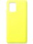 Samsung Galaxy A91 / S10 Lite Kılıf Nano Içi Kadife Silikon - Sarı 3