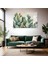 Kanvas Yatay Duvar Tablosu Kanvas Yesil Kaktusler Ev Ofis Salon Modern Duvar Tablosu 2
