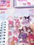 Kuromi My Melody Cinnamoroll Ayraçlı Defter 8 Sayfa Sticker 16 Sayfa Not Defteri Tekli 3