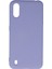 Samsung Galaxy A01 Kılıf Nano Içi Kadife Silikon - Lila 4