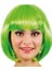 Yeşil Parti Peruğu Kısa Küt Saç 1