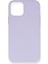 iPhone 12 Mini Kılıf Nano Içi Kadife Silikon - Lila 3