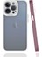 iPhone 13 Pro Uyumlu Aden Mima Kapak-Lila 5