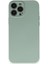 iPhone 13 Pro Kılıf Nano Içi Kadife Silikon - Su Yeşili 4