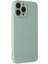 iPhone 13 Pro Kılıf Nano Içi Kadife Silikon - Su Yeşili 5