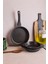 Progranito Döküm 3'lü Tava ve Sahan Seti 16-18-24 cm 4