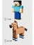 Minecraft Steve ve At Horse Set Hareketli Eklemli Figür 1