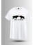Devısso Traders Bull Vs Bear - Traders, Borsaci Erkek Beyaz T-Shirt 3
