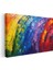 Kanvas Yatay Duvar Tablosu Kanvas Renkli Firca Darbeleri6 Ev Ofis Salon Modern Duvar Tablosu 1
