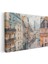 Kanvas Yatay Duvar Tablosu Kanvas Paris Sokaklari Ev Ofis Salon Modern Duvar Tablosu 1