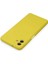 Samsung Galaxy A04 Kılıf Nano Içi Kadife Silikon - Sarı 4