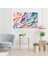 Kanvas Yatay Duvar Tablosu Kanvas Pastel Firca Darbeleri Ev Ofis Salon Modern Duvar Tablosu 3