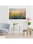 Kanvas Yatay Duvar Tablosu Kanvas Cicek BAHCESI22 Ev Ofis Salon Modern Duvar Tablosu 3