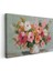 Kanvas Yatay Duvar Tablosu Kanvas Vazoda Cicekler Ev Ofis Salon Modern Duvar Tablosu 1