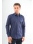 Slimfit Lacivert Erkek Gömlek Likralı Dar Kesim Yapısıyla AS052012-22 1