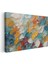 Kanvas Yatay Duvar Tablosu Kanvas Renkli Firca Darbeleri4 Ev Ofis Salon Modern Duvar Tablosu 1