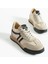 Kadın Sneaker Bağcıklı Spor Ayakkabı Tera - Bej 1