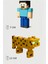 Minecraft Steve ve Ocelon Set Hareketli Eklemli Figür 1