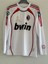 Milan 2007 Iç Saha Beyaz Isimsiz Yetişkin Uzun Kol Forması 2