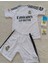 Real Madrid 2024/25 Yeni Sezon Arda-Güler 15 Iç Saha Çocuk Beyaz 4 Lü Set Forması (Byz-Arma) 2