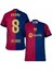 Fc/barça 2024/25 Pedri 8 Parçalı Forması Spor T-Shirt 2