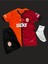 Kerem. Aktürkoğlu. 7 Sarı-Kırmızı .galatasaray. Iç Saha Parçalı Çocuk Forması Forma+Şort+Çorap 2