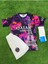 Fc/p.s.g Kylian Mbappe 7 Iç Saha Çocuk Futbol Forması Eyfel Desenli 3'lü Seti Spor T-Shirt 2