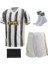 Juventus Ronaldo Beyaz-Sarı 21/22 Sezon Içsaha 4- Lü Set Çocuk Futbol Forması 1