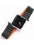 Dux Ducıs Apple Watch 42/44/45MM Için Manyetik Zincir Versiyon Pu Deri Kayış Kord - A828H786-M76 2