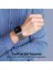 Dux Ducıs Apple Watch 42/44/45MM Için Manyetik Zincir Versiyon Pu Deri Kayış Kord - A828H786-M76 5