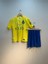 All Nassr Ronaldo Sarı Çocuk Futbol Çocuk Forması 2'li Set 2