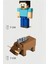 Minecraft Steve ve Hoglin Set Hareketli Eklemli Figür 1