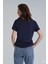 Florans Kadın %100 Pamuk T-Shirt Lacivert 3